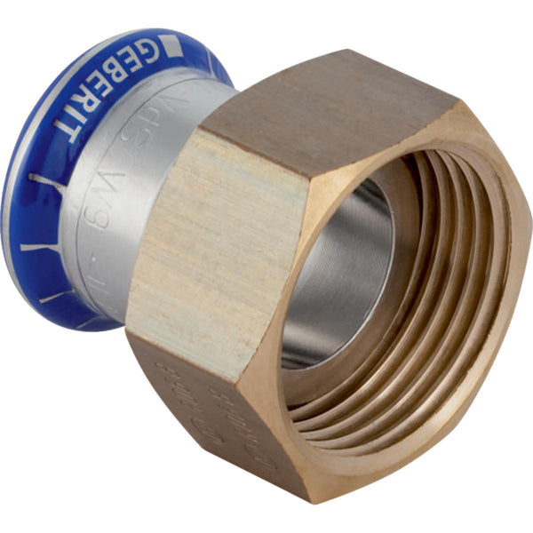 Mapress Hst -Liitinmuhvi Sk D=18Mm. G=3/4" Irtomutteri [1280234]