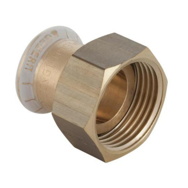 Mapress Kupari -Liitinmuhvi Sk D=22Mm. G=1" Irtomutteri [1542649]