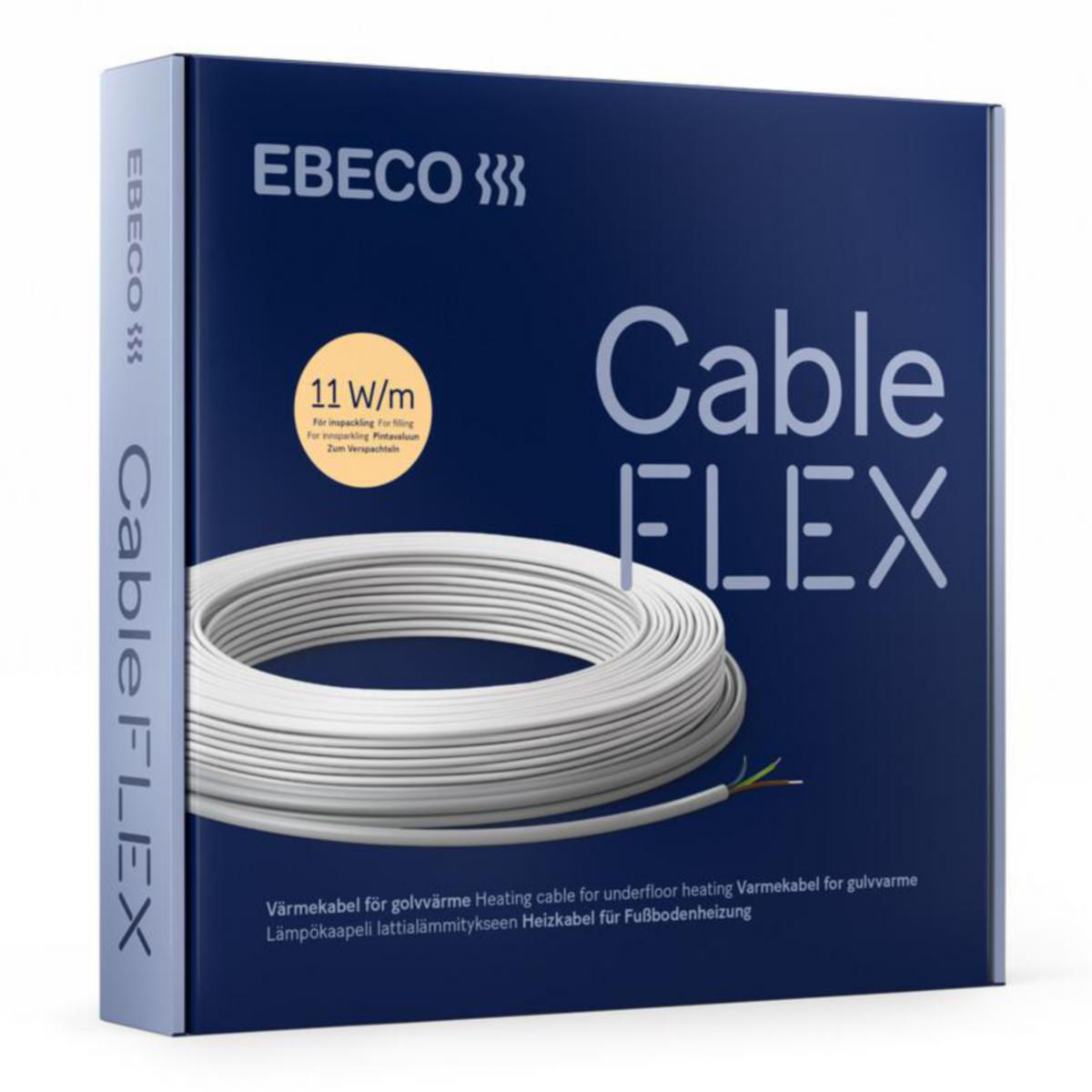 Lämpökaapeli Ebeco Cableflex 1180W 107 M [8172671] |