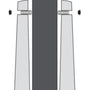 Pylväsjalusta lujabetoni RBJ RBJ-2B (100-143MM. 1-4M) [4607215]