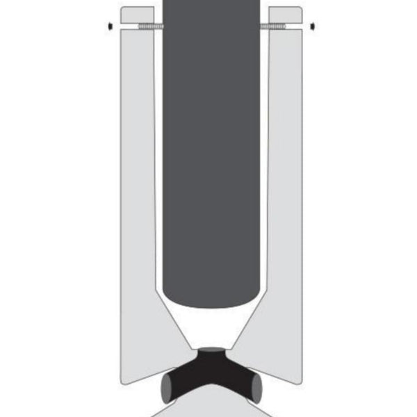 Pylväsjalusta valaisinmastolle lujabetoni RBJ RBJ-7C (250-360MM. 10-15M) [4607323]