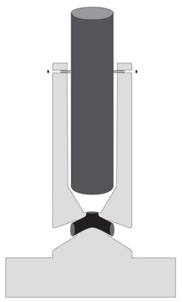 Pylväsjalusta (laatallinen) lujabetoni RBJ RBJ-7L (250-360MM. 15-20M) [4607329]