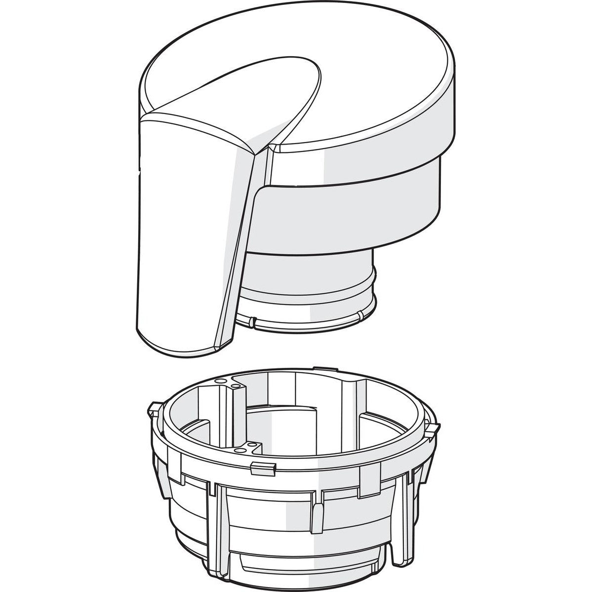Määränsäätökahva Oras 601268V [6420322] |