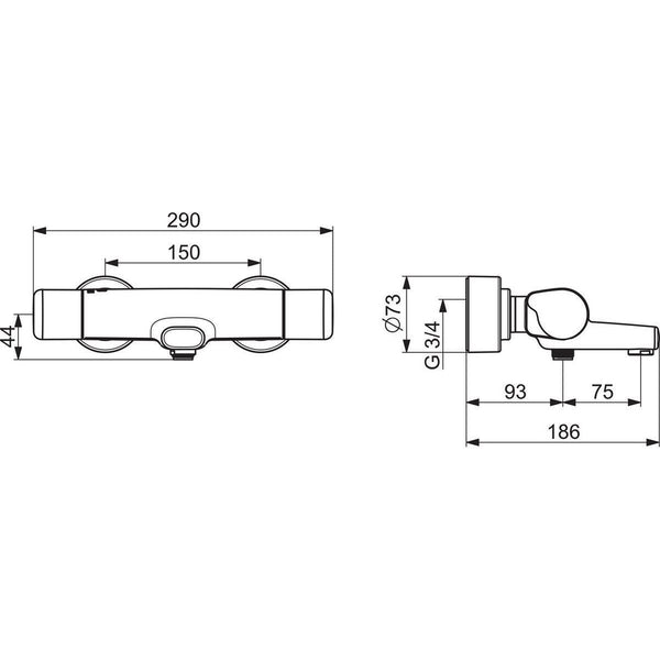Suihkuhana Juoksuputkella Oras Care 5762G [6310865] |