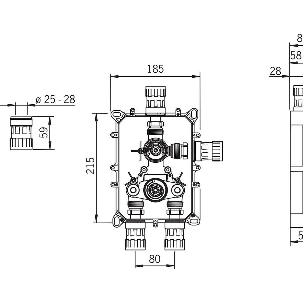 Piiloasennusosa Oras 7118 amme- ja suihkuhanalle 6318150