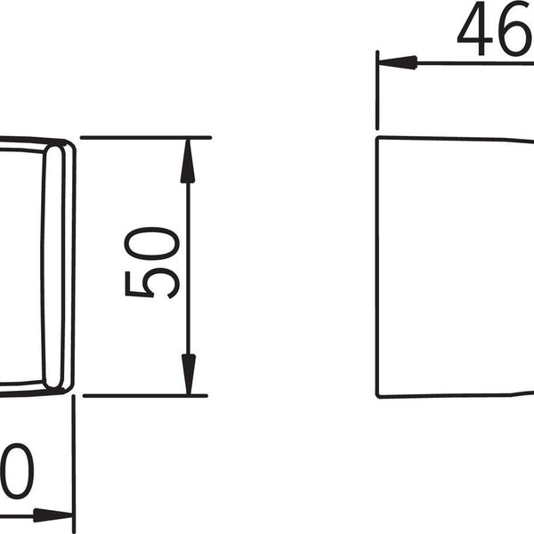 Wall bracket 251060 Oras Natura Chrome 6510057