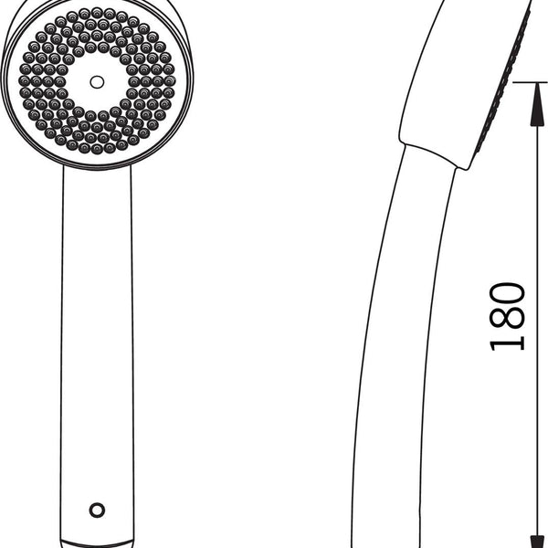 Käsisuihku Oras Apollo 252020 kromi [6510080]