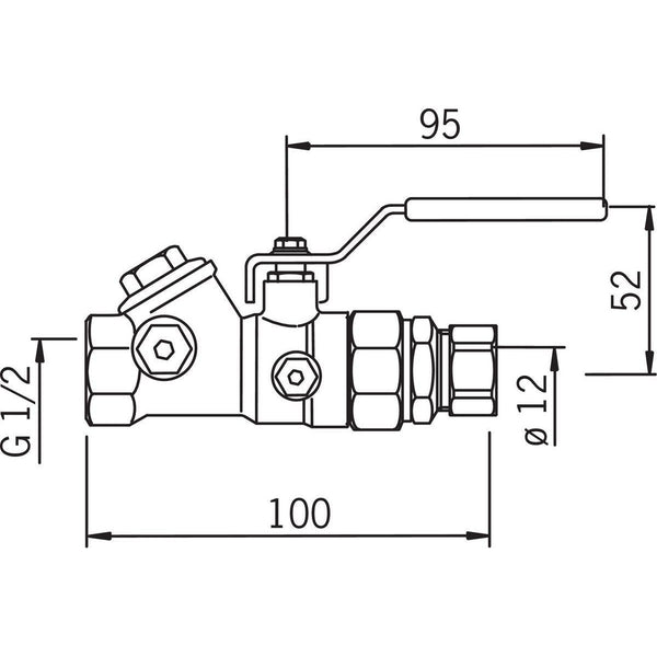 Oras Pumppuventtiili Dn15 - 413 012 [4012142] |
