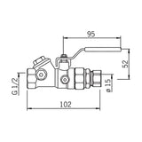 Oras Pumppuventtiili Dn15 - 413 015 [4012144] |