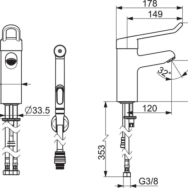 Pesuallashana Oras Medipro 5512BF [6445401]