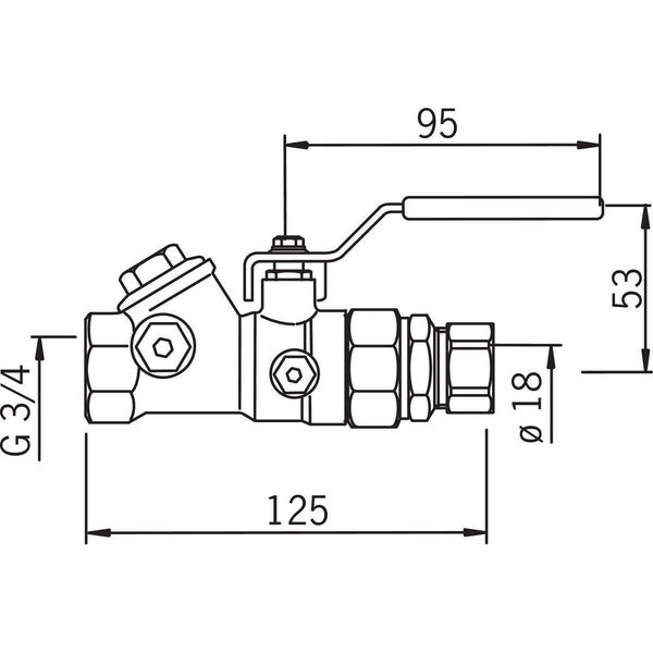 Pumppuventtiili Dn20 - 413 018 [4012146] |