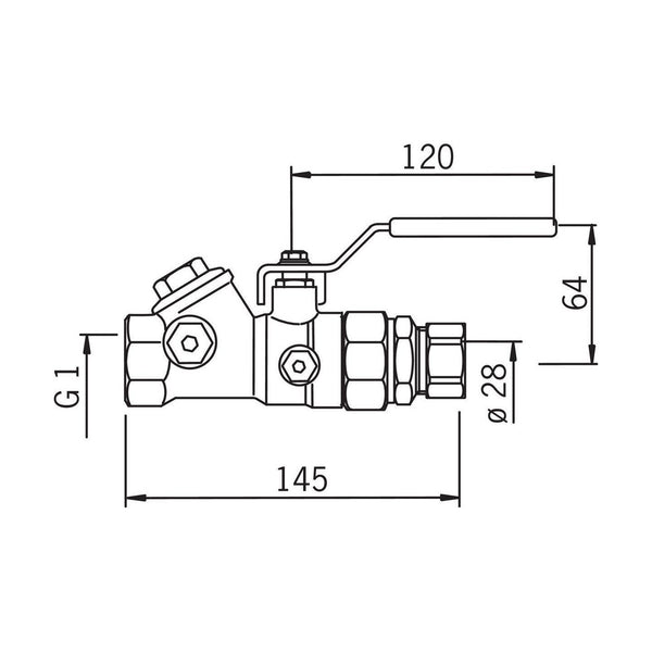 Pumppuventtiili Dn25 - 413 028 [4012150] |