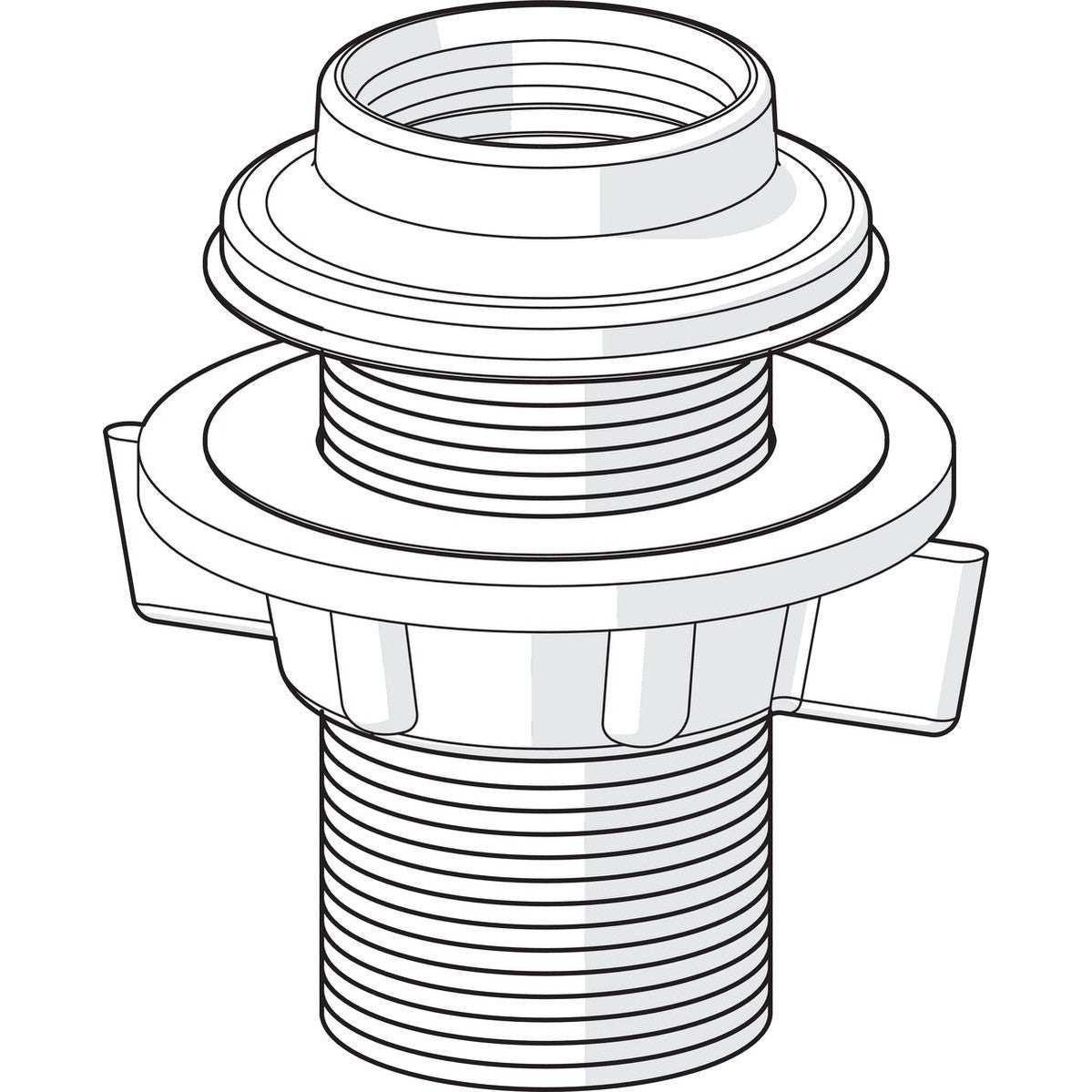 Läpivientikappale Valk 126753-11 6511421