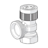 Patteriventtiilin Runko Dn20 Kulma Oras Stabila L=31 H=28 [4032031] |