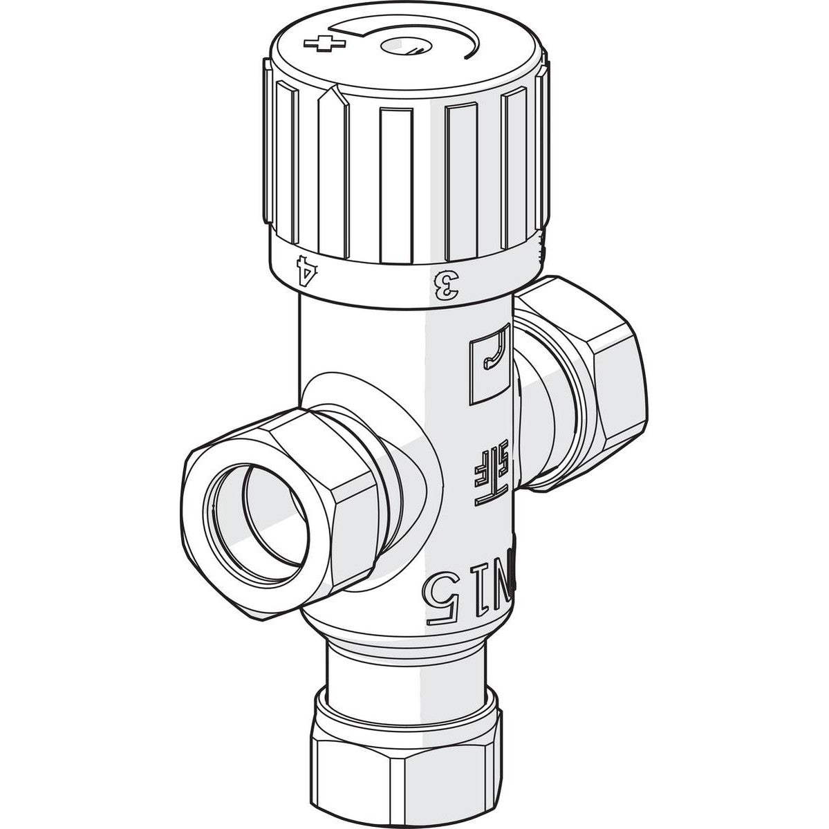 Sekoitusventtiili Oras DN15. CU22 - 421022 [4012605] |