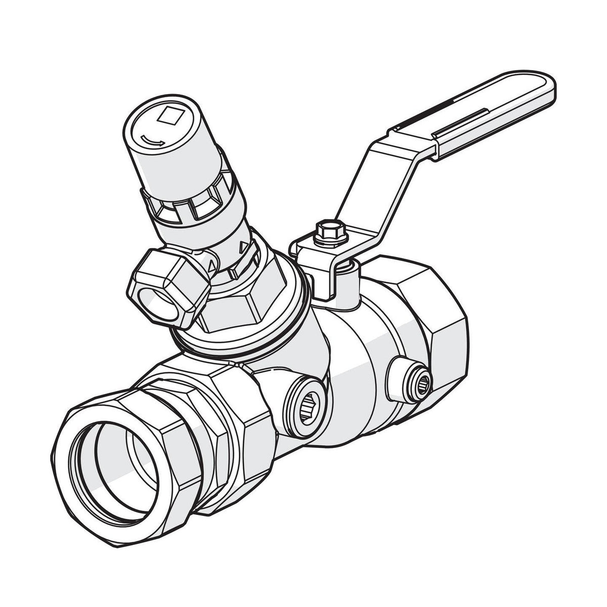 Syöttöventtiili Dn50 - 414054 [4012318] |