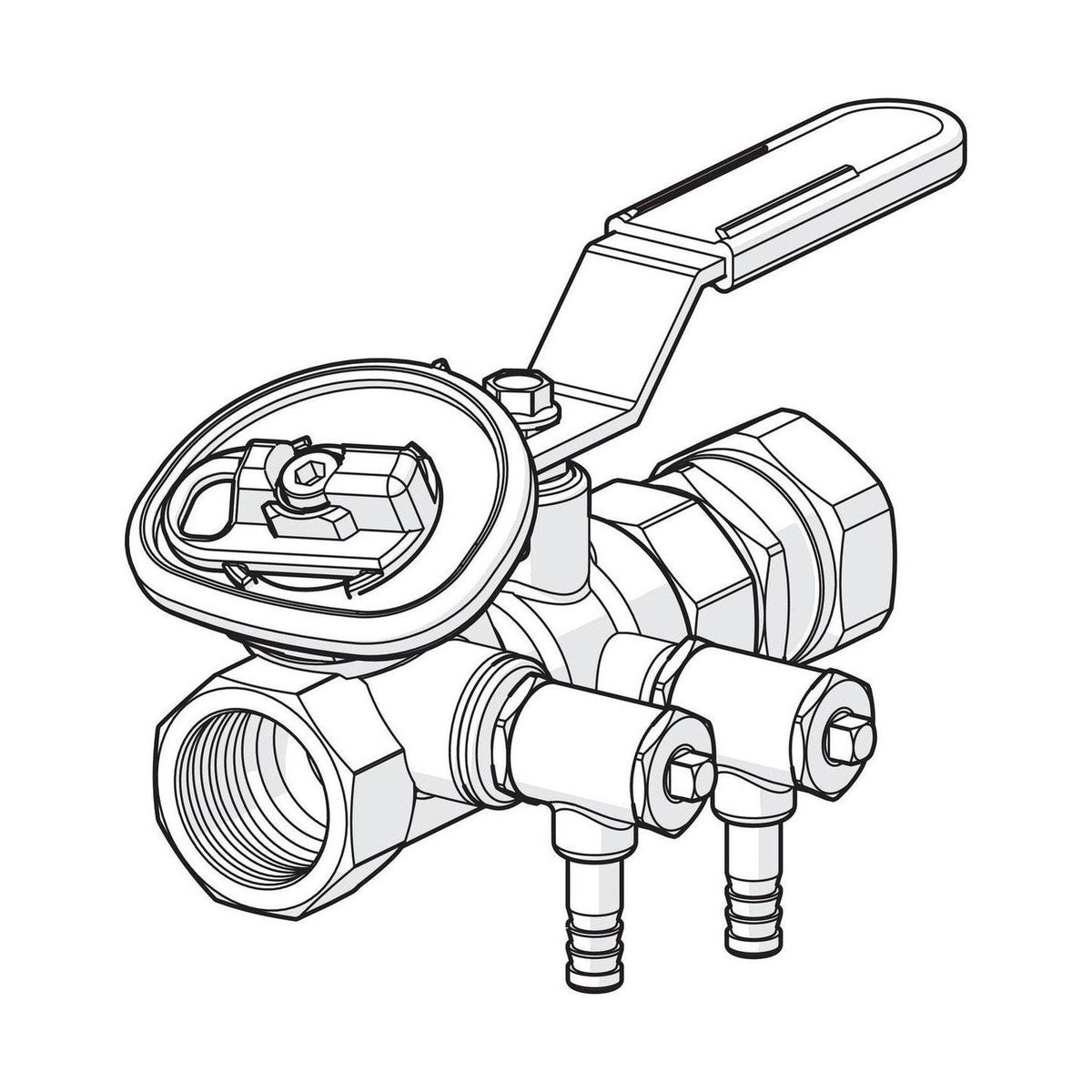 Oras Pumpun Säätöventtiili Dn15 Cu15 - 411015 [4012124] |