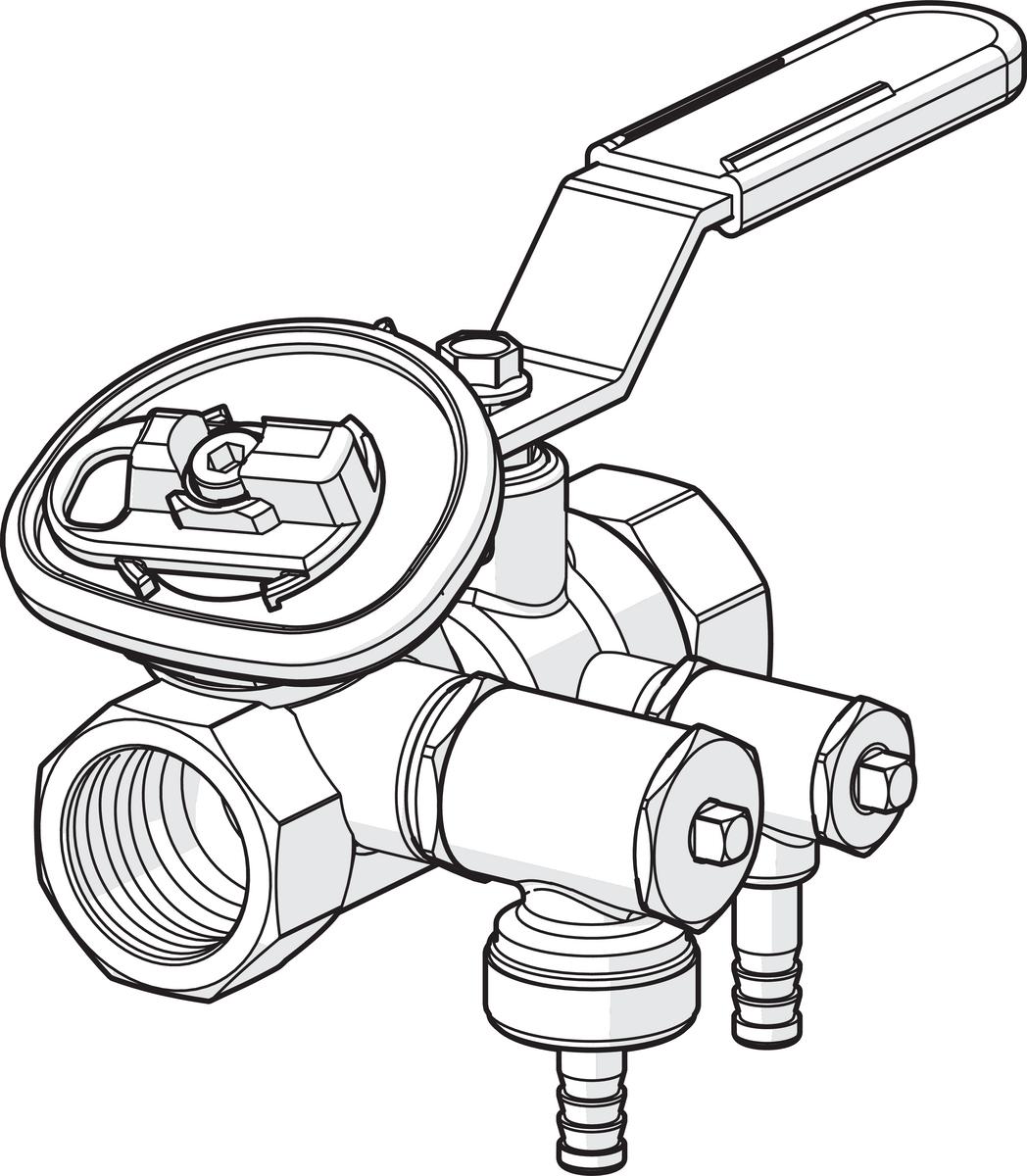 Linjasäätöventtiili Dn20- 410020 [4012006]