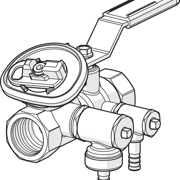 Linjasäätöventtiili Dn20- 410020 [4012006]