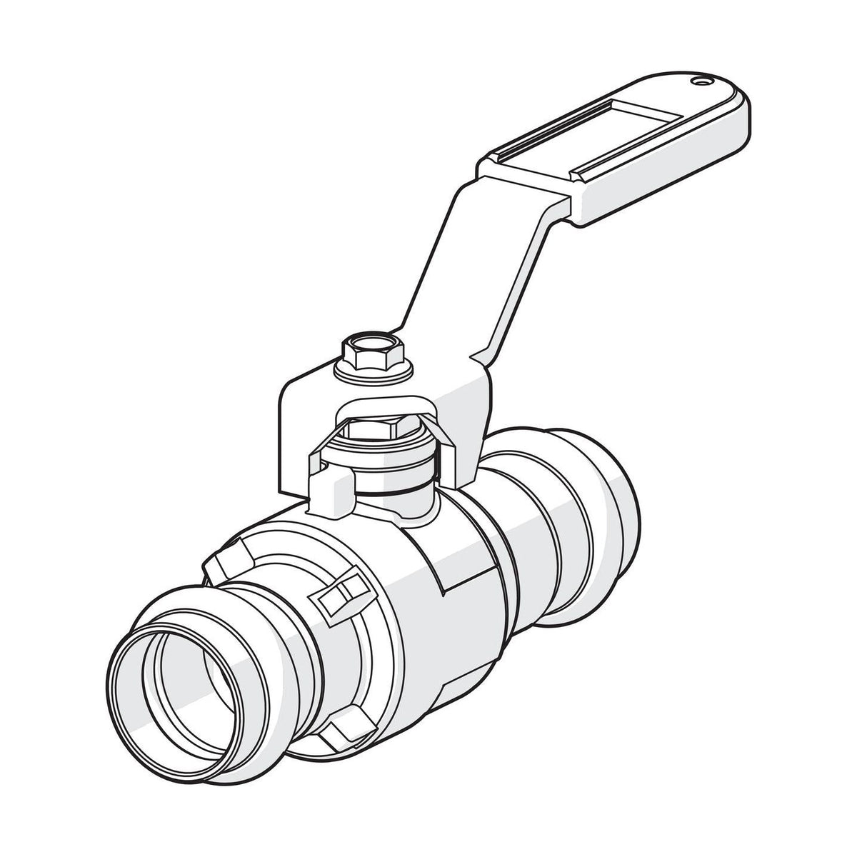 Palloventtiili Oras 400135 Cu35 Puristus Pn16 V/M [3713516] |