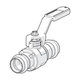 Palloventtiili Oras 400135 Cu35 Puristus Pn16 V/M [3713516] |
