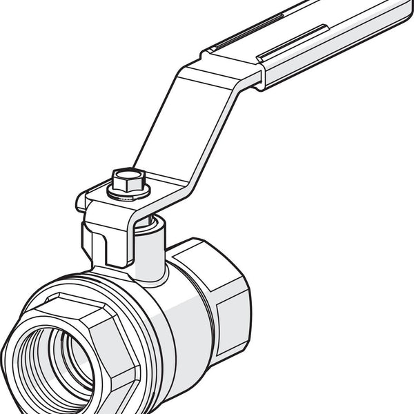Palloventtiili Messinki 1/2 Sk  Pn25 400015 [3713504]