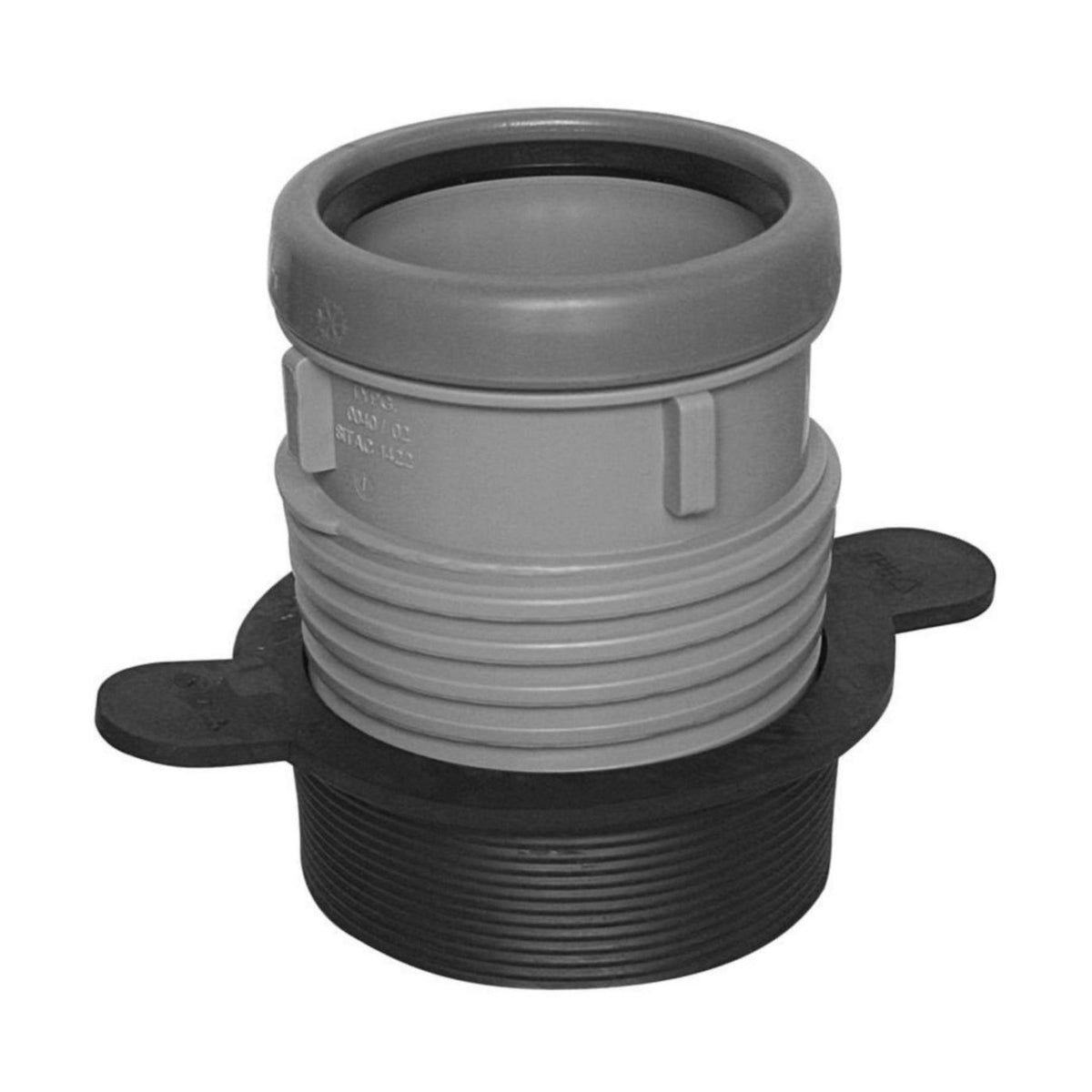 Jatkoyhde Valurautamuhviin 3 - 75 Pvc/Pp Harmaa Faluplast [2371176] |