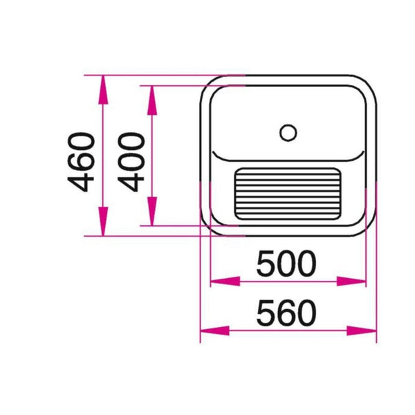 Pyykkiallas Stala P - 59071U 560x460 mm rst [5922140] |