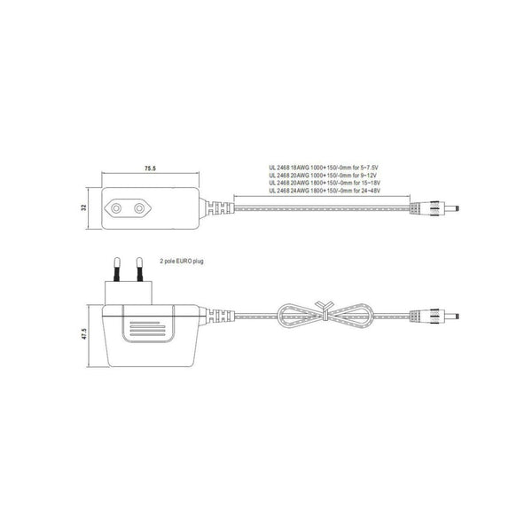Virtalähde Pistotulppamuuntaja, 24 V [6420783] |