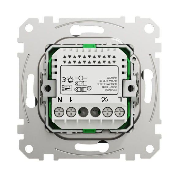 Liiketunnistin Wiser Pir+Säädin 160 0 - 200W Use Antrasiitti [2622169] |