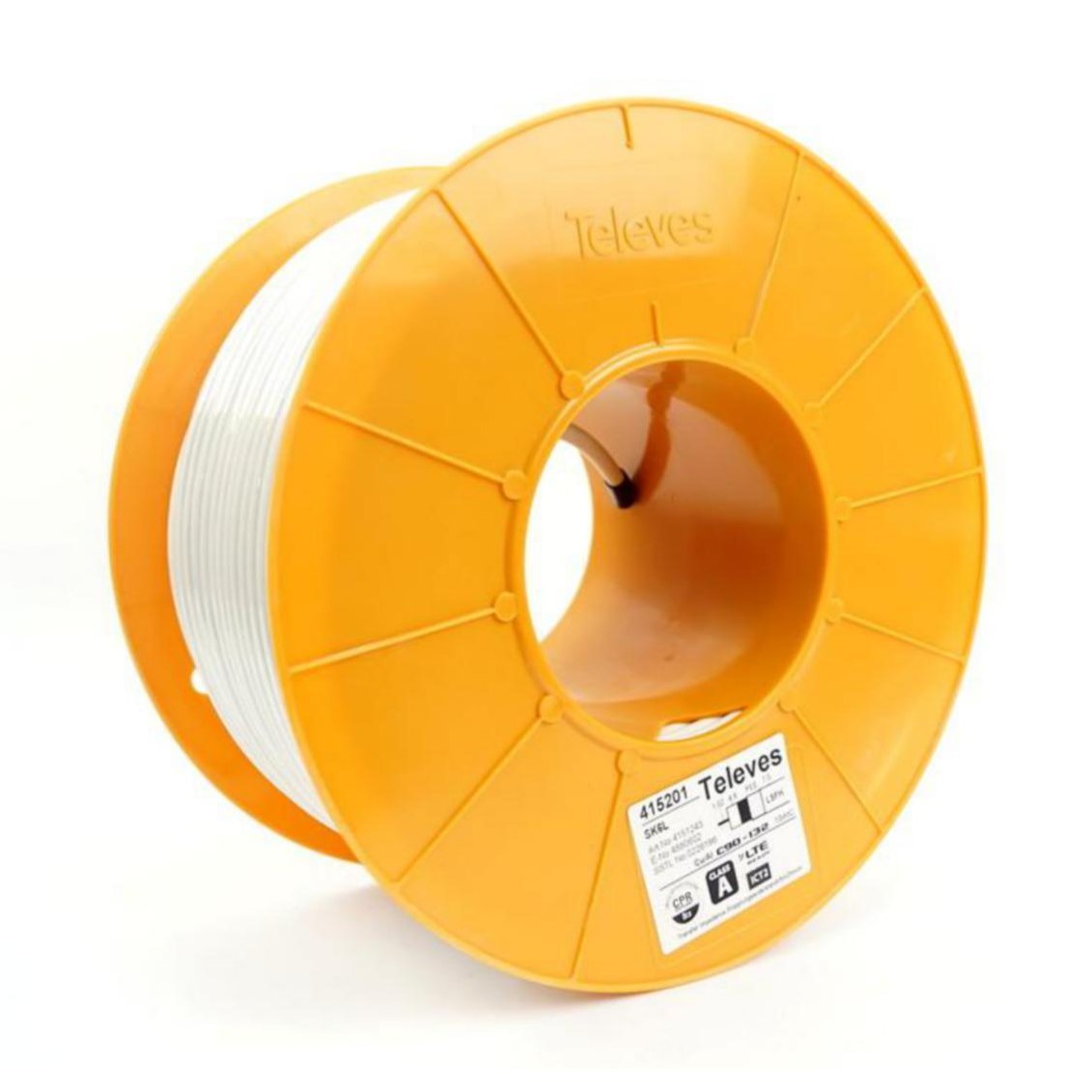 Antennikaapeli Finnsat Rg6T Dca Lsnh 100M/Kela [0226196] |