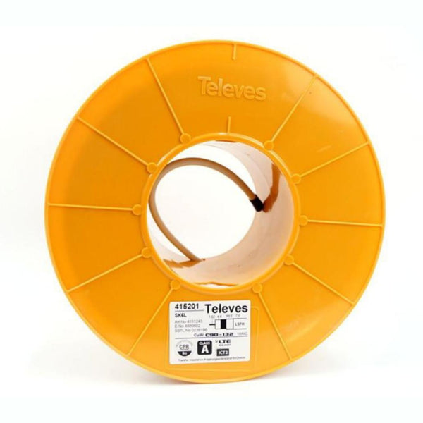 Antennikaapeli Finnsat Rg6T Dca Lsnh 100M/Kela [0226196] |