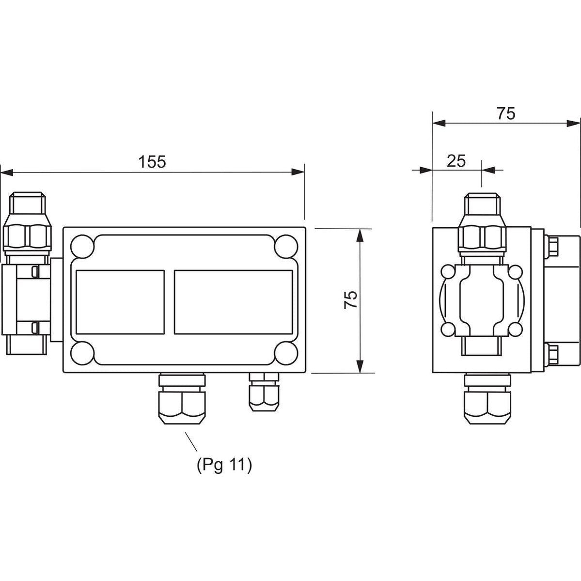 Urinaalin huuhtelulaite Oras Electra 6575Z 24/48 V, Bluetooth 6416109