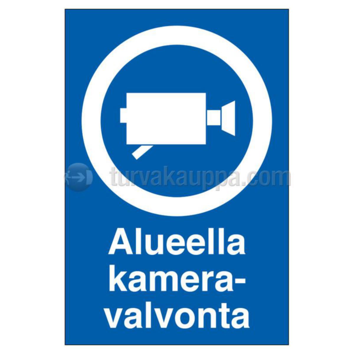 Merkintäkilpi Swm Kameravalvonta 200X300 Muovi [6474939] |