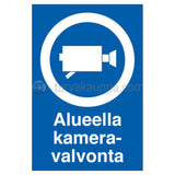 Merkintäkilpi Swm Kameravalvonta 200X300 Muovi [6474939] |