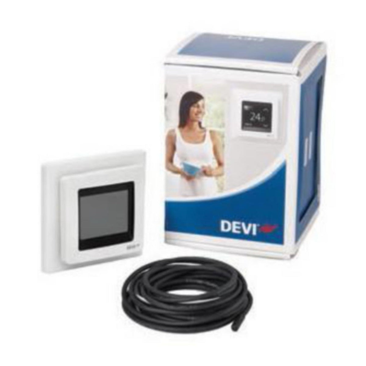 Yhdistelmätermostaatti DEVIreg Touch 230V 16A [2600103] |