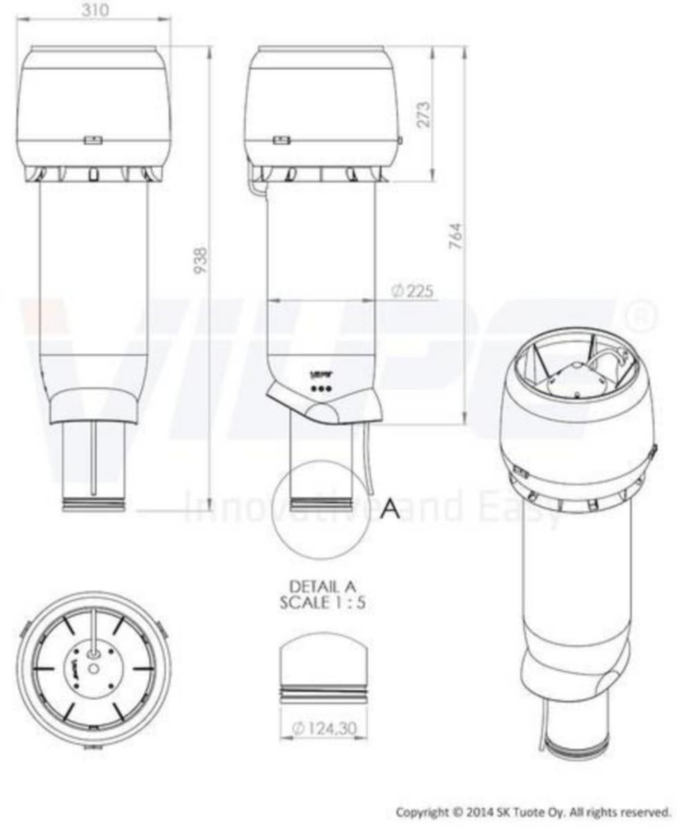Huippuimuri Vilpe E190p Punainen [7813021]