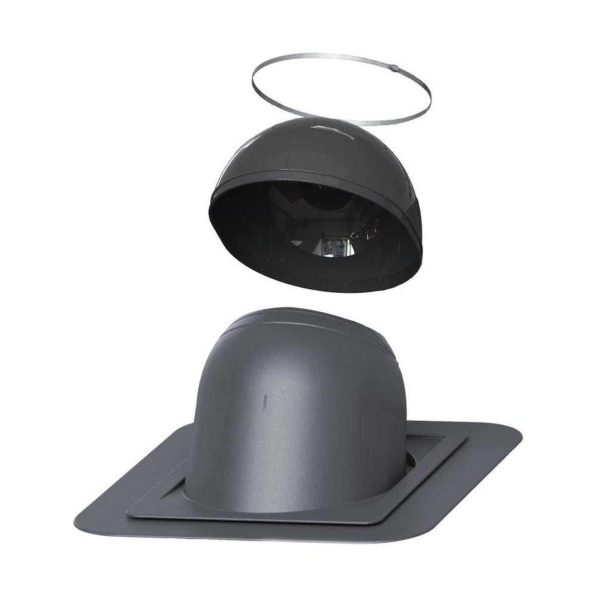 Piippu - Läpivienti Vilpe 741027 No. 1 Pyöreä Ha [5086115] |