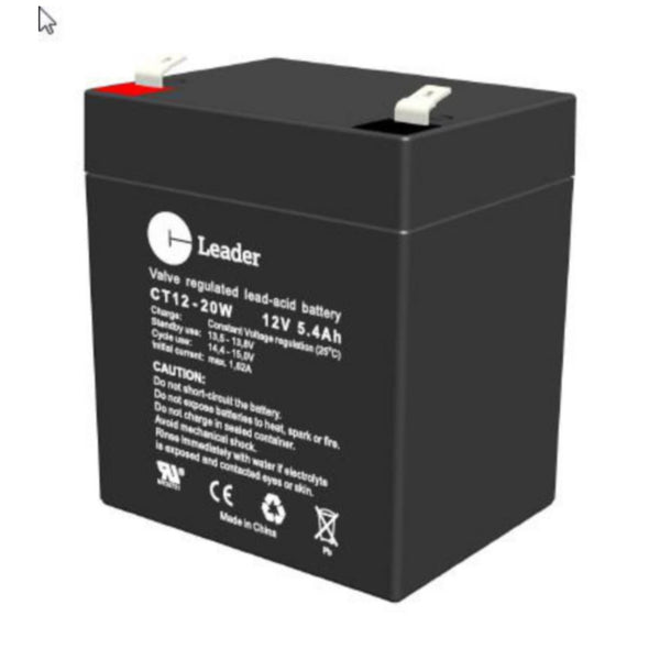 Akku Lyijy Suljettu Ct12 - 20W 12V/5.4Ah (C20) T2 [8745041] |