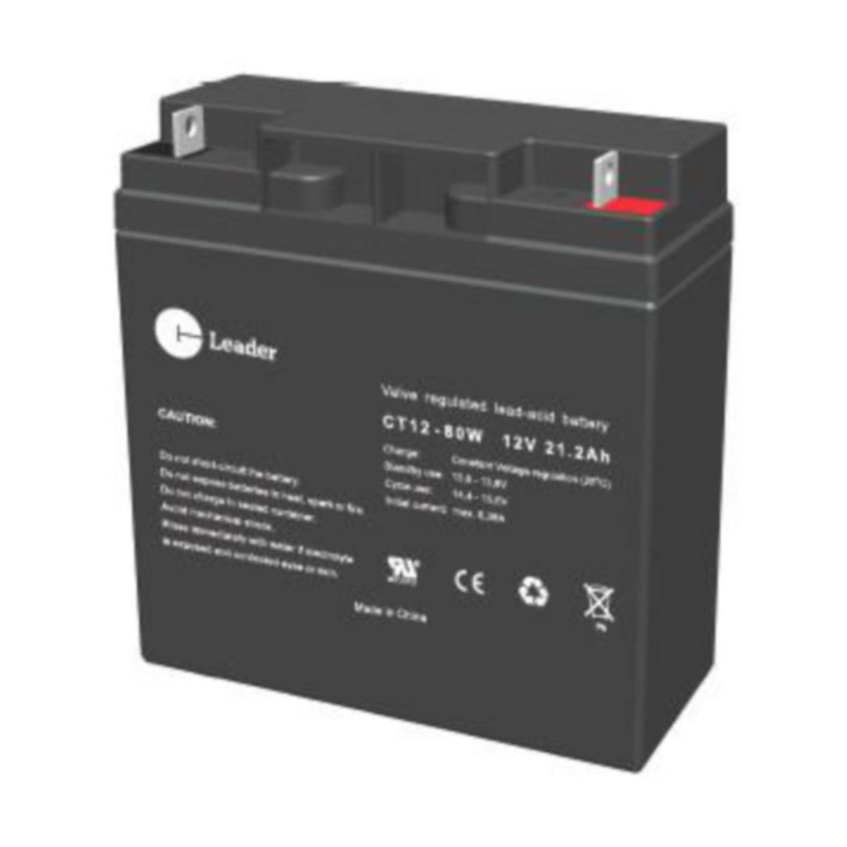 Akku Lyijy Suljettu Ct12 - 80W 12V/21.2Ah (C20) T12 [8745047] |