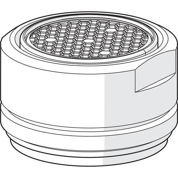 Poresuutin Oras 1006601V - 33 Optima M24X1 Musta [6510302] |