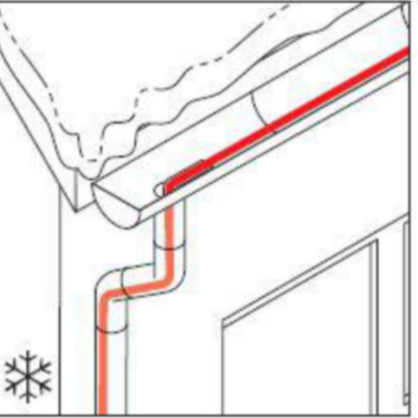 Lämpökaapeli Raychem Frostop Black Itse 28W/M 16W/M [0431118] |