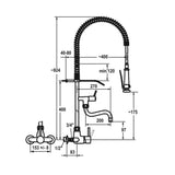 Suurkeittiöhana Kwc Gastro 1-Ote Seinäas. Esihuuhtelu 6285715