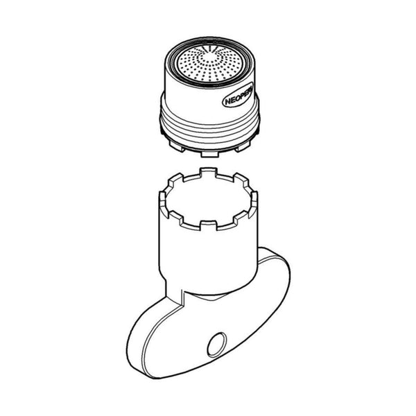 Poresuutin ja avain Grohe Essence [6425031]