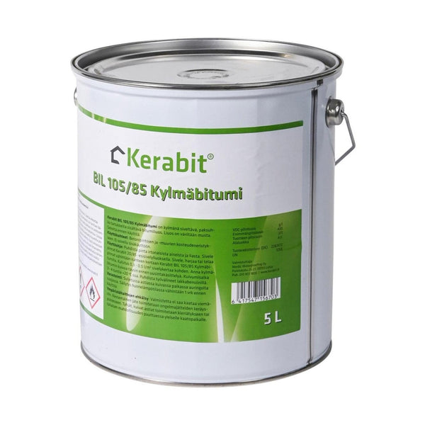 Bitumiliuos Kylmäbitumi Bil 105/85 5 L Kerabit [3083027] |