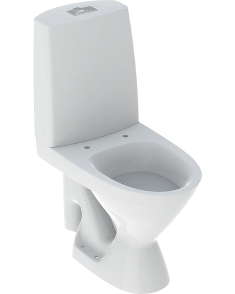 WC-istuin Ido Seven D 13 iso jalka kiinnitysrei'illä ilman istuinkantta, yksitoiminen huuhtelu [5650113]