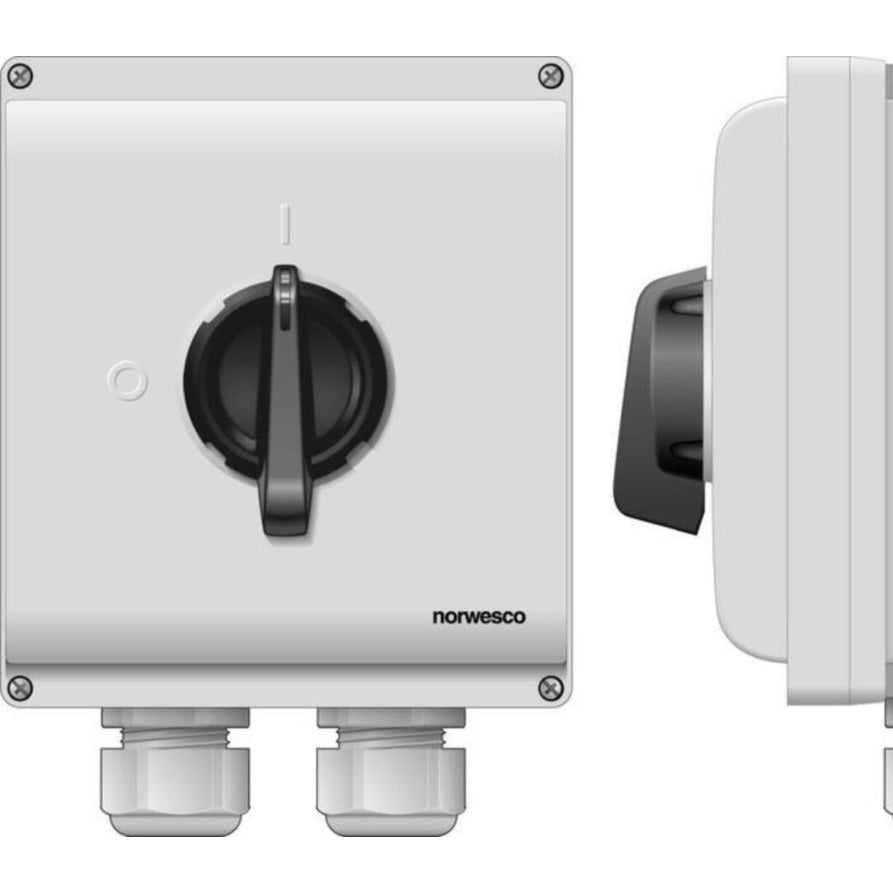 Turvakytkin Väännin Norwesco Eswp3 380H 3X80A+Apu 37Kw Ip65 [3605391] |