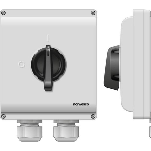 Turvakytkin Väännin Norwesco Eswp3 380H 3X80A+Apu 37Kw Ip65 [3605391] |