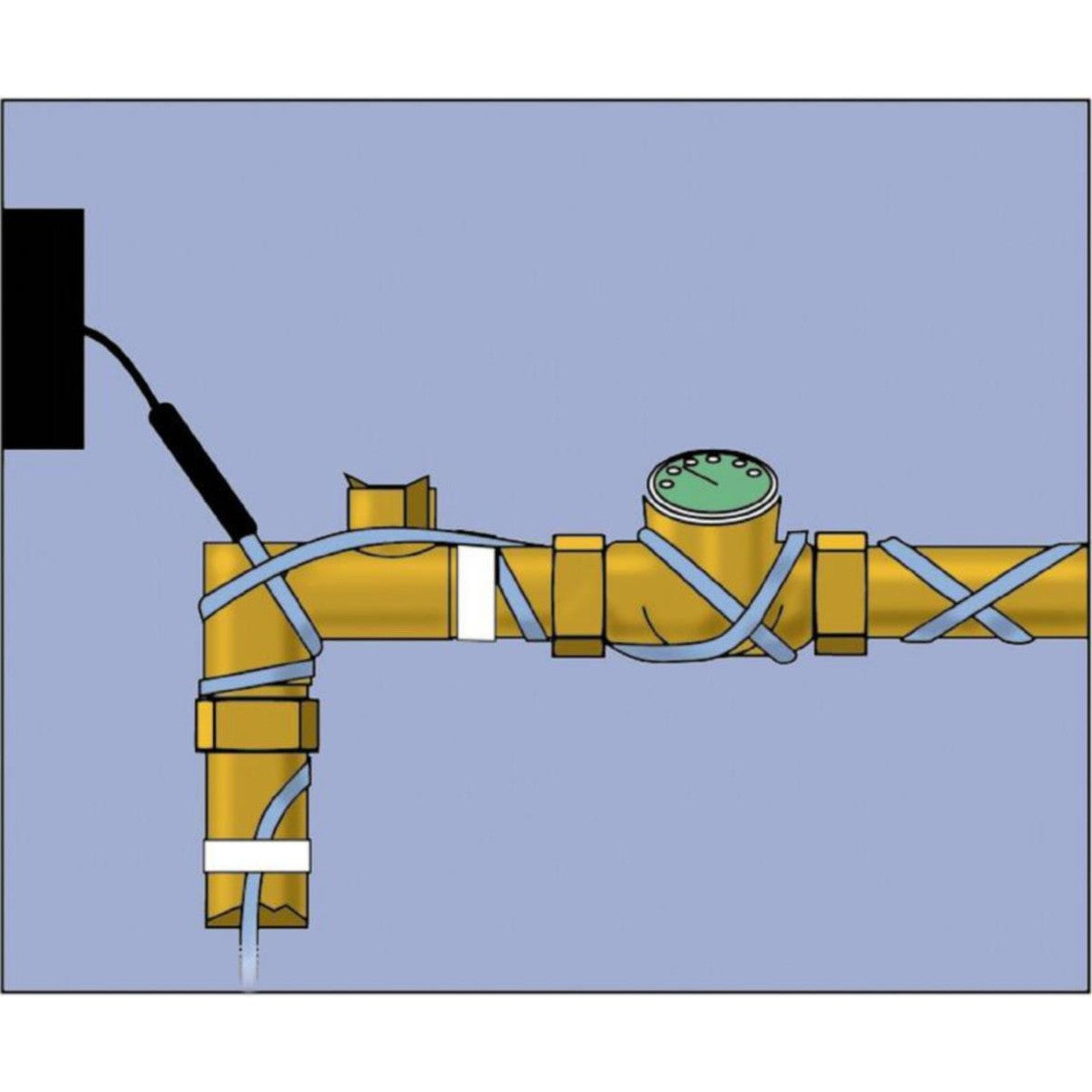 Sulanapitokaapeli Plug´n Heat, Ensto 8 M 80 W 230V itseraj. [8168428] |