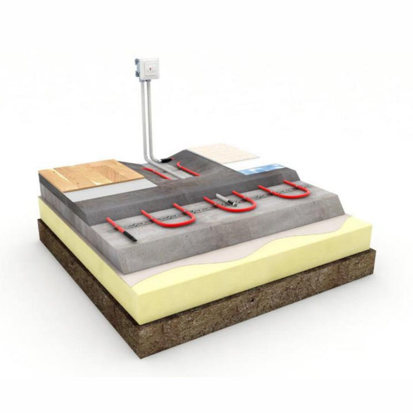 Lämpökaapeli Ensto Tassu 440W 20M 2.9 - 5.5M2 [8168680] |